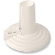 ROSONE BORCHIA COPRITUBO PER TERMOSIFONE IN PVC BIANCO.