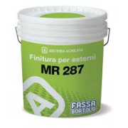 MR 287  IDROPITTURA ACRILICA FASSA B.  LT 14   PER ESTERNI FASCIA 3.