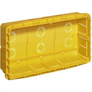 SCATOLA DERIVAZIONE DA INCASSO GIALLA BTICINO 289x154x69.*