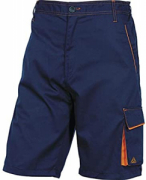 PANTALONE CORTO BLU-ARANCIO  DELTAPLUS PANOSTYLE M6BER 5428014.