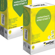 AP60 START F WEBER COLLANTE PER CAPPOTTI  GRIGIO KG 25 (PZ60) *.