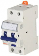 INTERRUTTORE MAGNETOT. DIFF. SALVAVITA GW 94009 C25 1P+N GEWISS 2 MOD. *