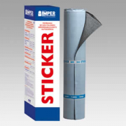 GUAINA AUTOADESIVA IMPER STICKER ARDESIATA. 1X10 MT.  KG 4,0 -15.°   *.