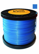 FILO DECESPUGLIATORI VIGOR QUADRO ALU-BLU 120MT D.MM. 4.  *