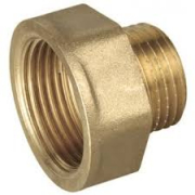 RIDUZIONE OTTONE GIALLO MASCH - FEMMIN  M 1/2x3/4 F  TIEMME. *