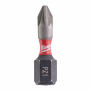 INSERTO TRAPANO A CROCE POZIDRIVE BLISTER 2 PZ. MM 25 - MIS.1 MILWAUKEE.