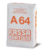 A 64 FASSA B.  RASANTE FINITURA ALTE PRESTAZIONI  BIANCO KG 25.