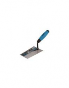 CAZZUOLA PUNTA QUADRA  MANICO GOMMA 19 CM  *