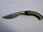 COLTELLO PATTADA SARDO MANICO GREZZO CORNO MONTONE LAMA PANC. CM 9,5.