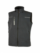 GILET TESSUTO U-4 U.POWER MOD. SATURN GREY STRETCH, IDROREP TRASP. SLIM FIT.