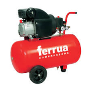 COMPRESSORE FERRUA RC2/50 8 BAR 2HP  50L.