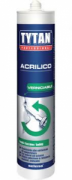 SILICONE ACRILICO VERNIC. GRIGIO PER LOCULI MURI E FESSURE TYTAN 300ML.