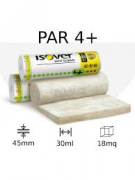 ISOVER PAR 4 +  LANA DI VETRO SPESS 95 MM  0,60X7,5 MT ROTOLO.