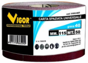 CARTA VETRATA UNIVERS VIGOR MM.115 MT.50 GR. 60 A MT.