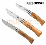 COLTELLI OPINEL LAMA INOX VIROBLOC VRN SERRAMANICO N.  8.