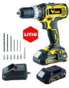TRAPANI VIGOR VI-T20/LI 2 BATTERIE 20V 1,5AH.