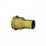 RACCORDO OTTONE DIRITTO DI PASSAGGIO AL PIOMBO DIAM 40-32 MM. *