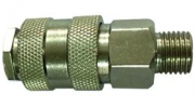 RUBINETTO RAPIDO PER COMPRESSORE ATTACCO M 1/4"  ( 2 PZ )