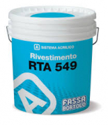 RTA 549 FASSA B. RIVESTIM. ACRILICO C/ANTIMUFFA  1,0 MM  KG 25  FASCIA 2.