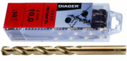PUNTE HSS DIAGER ART. 700 TRAPANO  COBALTO 5% MM.   3,5. *