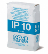 IP 10 FINITURA INT-EST FASSA B. IDROFUGATA BIANCO KG 25 GRANA MM 1 *.