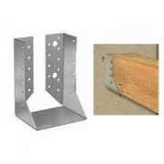 SCARPA STAFFA D`ANCORAGGIO PER LEGNO 80x120 UNIFIX.  *