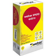 IP610 EXTRA WEBER INTONACO FIBRATO  KG 25 IP 610  (PZ 64).